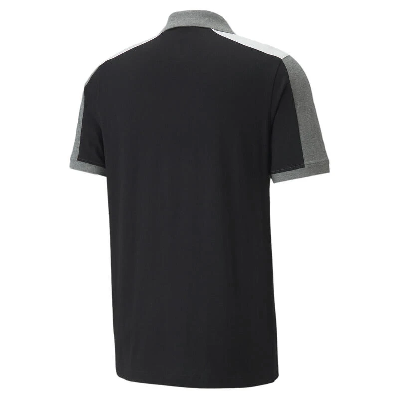 Essentials+ Block Jersey Poloshirt Voor Heren PUMA 7 Essentials+ Block Jersey Poloshirt Voor Heren PUMA - Afbeelding 5