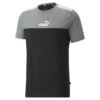 Essentials+ Block T-shirt Voor Heren PUMA -Modekleding essentials block t shirt voor heren puma