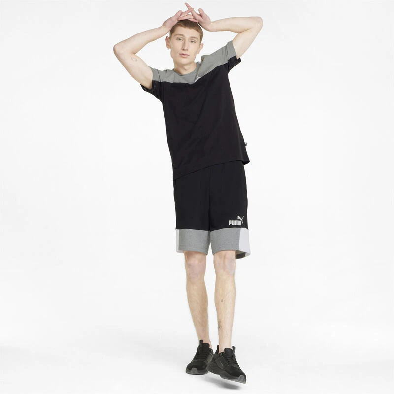 Essentials+ Block T-shirt Voor Heren PUMA 6 Essentials+ Block T-shirt Voor Heren PUMA - Afbeelding 4