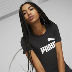 Essentials Jurk Met Logo Voor Dames PUMA -Modekleding essentials jurk met logo voor dames puma 3