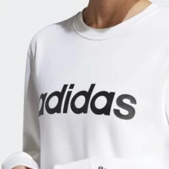 ADIDAS Essentials Linear French Terry Sweatshirt 10 ADIDAS Essentials Linear French Terry Sweatshirt -Modekleding essentials linear french terry sweatshirt 3