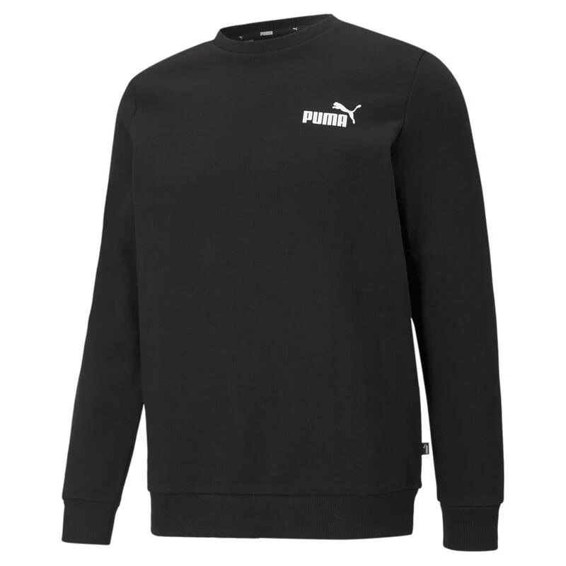 Essentials Small Logo Sweatshirt Met Ronde Hals Voor Heren PUMA 3 Essentials Small Logo Sweatshirt Met Ronde Hals Voor Heren PUMA