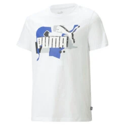 Essentials+ STREET ART Logo T-shirt Voor Jongeren PUMA