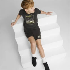 Essentials+ Street Art Short Voor Jongeren PUMA -Modekleding essentials street art short voor jongeren puma 4