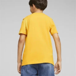Essentials+ T-shirt Met Tweekleurig Logo Voor Jongeren PUMA -Modekleding essentials t shirt met tweekleurig logo voor jongeren puma 3