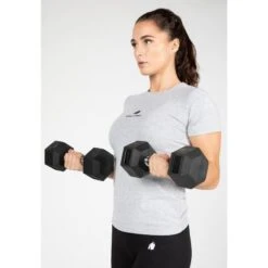 Gorilla Wear Estero T-shirt - Gray Melange -Modekleding estero t shirt gray melange 3