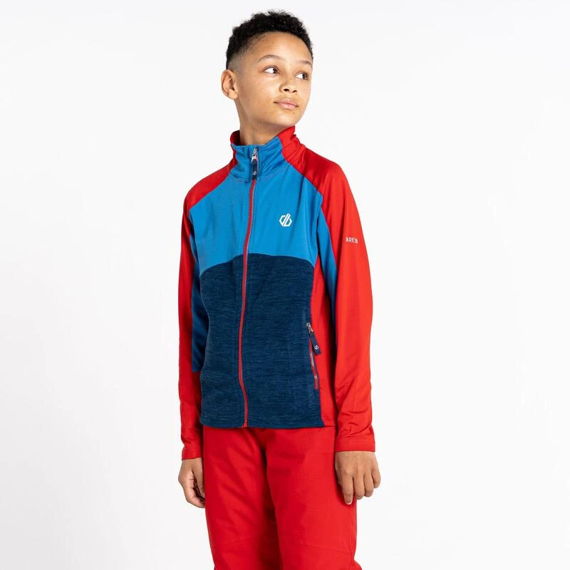 Dare 2b Exception Core Stretch Wandelfleece Met Hele Rits Voor Kinderen 6 Dare 2b Exception Core Stretch Wandelfleece Met Hele Rits Voor Kinderen - Afbeelding 4