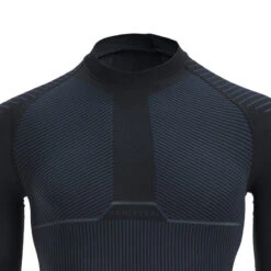 FIETSONDERHSIRT MET LANGE MOUWEN RACER -Modekleding fietsonderhsirt met lange mouwen racer carbongrijs 2