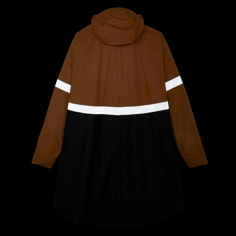 BTWIN FIETSPONCHO 540 STAD ZICHTBAAR 'S NACHTS ZWART/CAMEL 17 BTWIN FIETSPONCHO 540 STAD ZICHTBAAR 'S NACHTS ZWART/CAMEL - Afbeelding 15