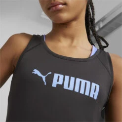 Fit Gelaagde Tanktop Voor Jongeren PUMA -Modekleding fit gelaagde tanktop voor jongeren puma 2
