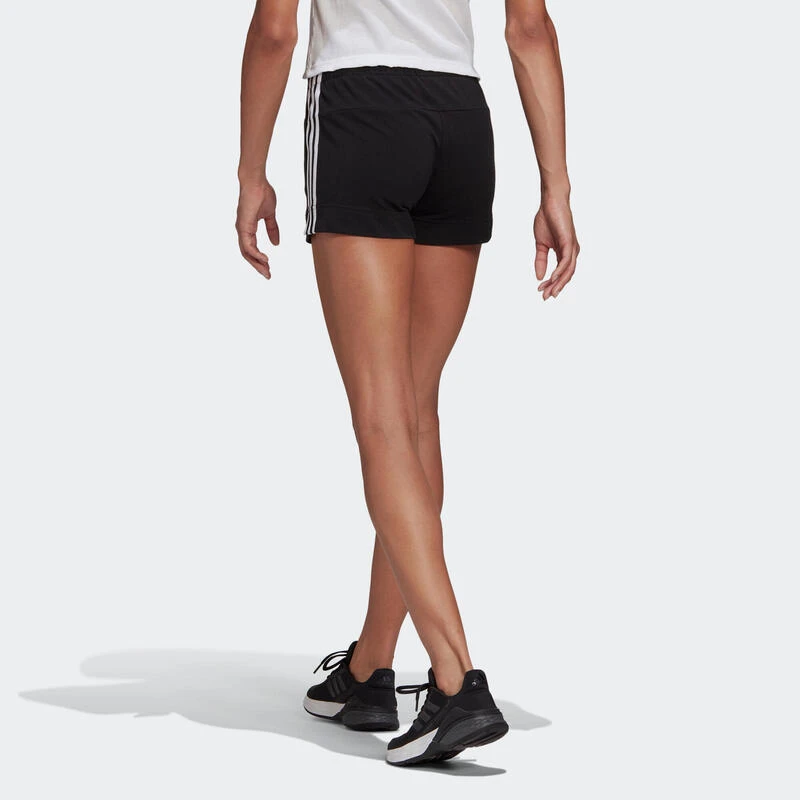 ADIDAS Fitness Short Voor Dames Zwart 5 ADIDAS Fitness Short Voor Dames Zwart - Afbeelding 3