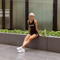 ADIDAS Fitness Short Voor Dames Zwart 18 ADIDAS Fitness Short Voor Dames Zwart -Modekleding fitness short voor dames zwart 6