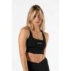 Fitness Sportbeha Met Gekruiste Rug/Cross Back Bra Zwart -Modekleding fitness sportbeha met gekruiste rugcross back bra zwart