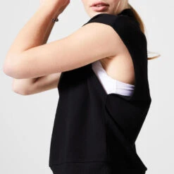 Fitness Sweater Met Halve Rits Voor Dames 520 10 Fitness Sweater Met Halve Rits Voor Dames 520 -Modekleding fitness sweater met halve rits voor dames 520 zwart 3