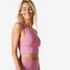 Sportbeha Voor Fitness 540 Crop Top Gemiddelde Ondersteuning