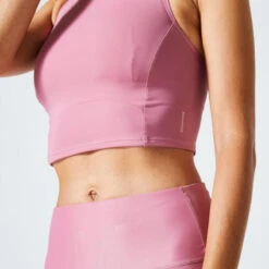 Sportbeha Voor Fitness 540 Crop Top Gemiddelde Ondersteuning 10 Sportbeha Voor Fitness 540 Crop Top Gemiddelde Ondersteuning -Modekleding fitnessbeha 540 gemiddelde ondersteuning roze 3