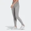 ADIDAS Fitnesslegging Linear Grijs