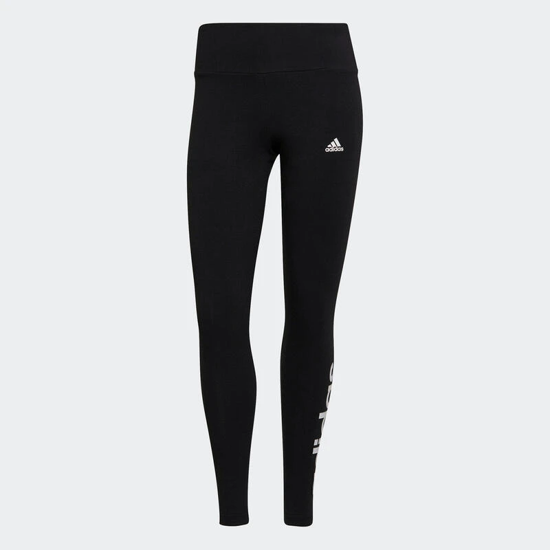 ADIDAS Fitnesslegging Linear Zwart 9 ADIDAS Fitnesslegging Linear Zwart - Afbeelding 7