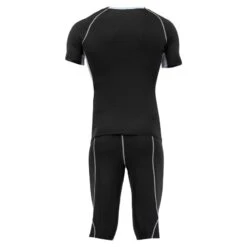 Voorkant -Modekleding fitnessmma shirt dry fit black 1