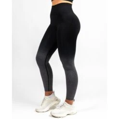 Flow Active Sportlegging High Waist | Zwart-Grijs