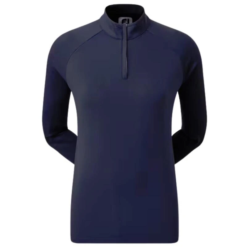 FOOTJOY Thermokleding Bovenkant Half Zip Dames Midlayer Donker Blauw 3 FOOTJOY Thermokleding Bovenkant Half Zip Dames Midlayer Donker Blauw