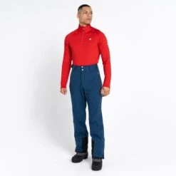 Dare 2b Fuse Up II Core Stretch Heren Wandel Tussenlaag - Zwart -Modekleding fuse up ii wandeltussenlaag voor heren met halve rits 4