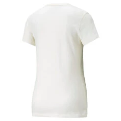 Geborduurd Dames-T-shirt Puma ESS+ -Modekleding geborduurd dames t shirt puma ess 1