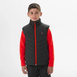 Quechua GEWATTEERDE HYBRIDE WANDELBODYWARMER VOOR KINDEREN 7-15 JAAR 10 Quechua GEWATTEERDE HYBRIDE WANDELBODYWARMER VOOR KINDEREN 7-15 JAAR -Modekleding gewatteerde hybride wandelbodywarmer voor kinderen zwart 7 15 jaar 2