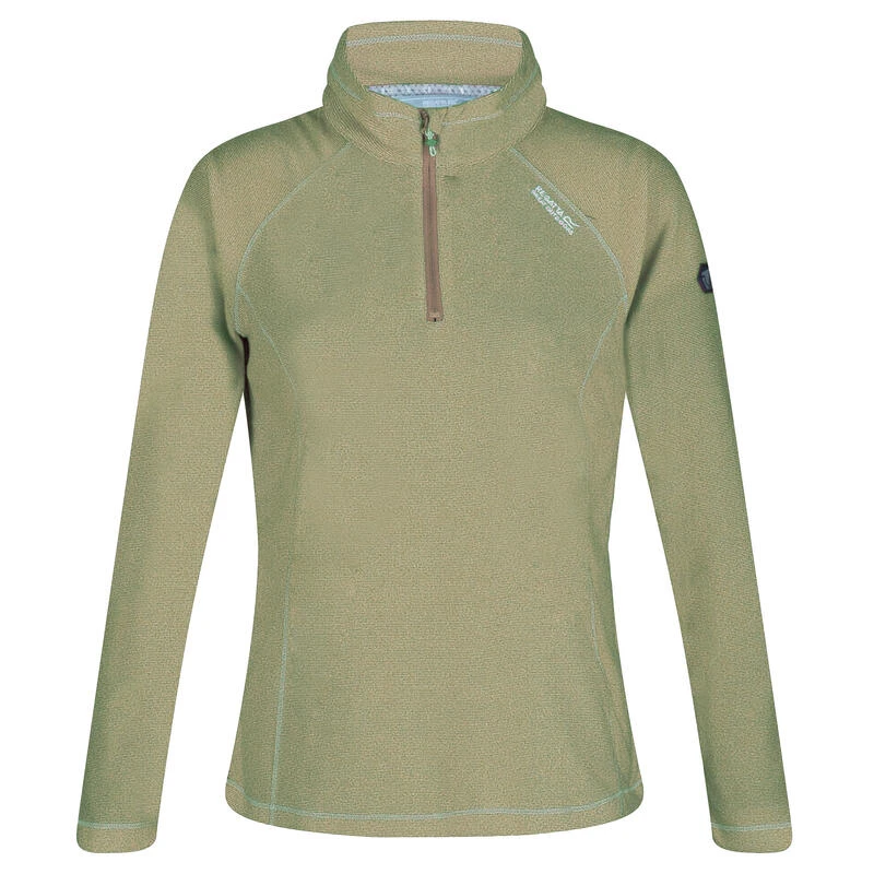 Regatta Geweldige Outdoor Dames Montes Half Zip Fleece Top (Rode Biet/fig) 3 Regatta Geweldige Outdoor Dames Montes Half Zip Fleece Top (Rode Biet/fig)