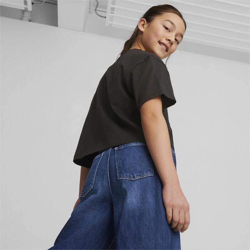 Girls Logo Korter Model T-shirt Voor Jongeren PUMA 6 Girls Logo Korter Model T-shirt Voor Jongeren PUMA - Afbeelding 4