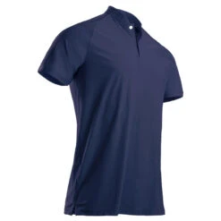 Golfpolo Met Korte Mouwen Voor Heren WW900 Petrolblauw -Modekleding golfpolo met korte mouwen voor heren ww900 marineblauw 6