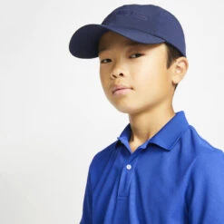Golfpolo Met Korte Mouwen Voor Kinderen MW500 -Modekleding golfpolo met korte mouwen voor kinderen mw500 indigoblauw 2