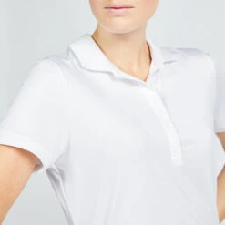 Golfpolo Voor Dames WW500 Korte Mouwen 11 Golfpolo Voor Dames WW500 Korte Mouwen -Modekleding golfpolo voor dames ww500 korte mouwen wit 3