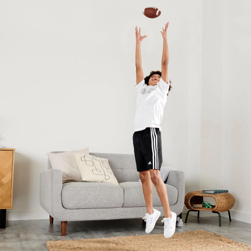 ADIDAS GYMSHORT VOOR JONGENS AEROREADY DRIE STREPEN ZWART 12 ADIDAS GYMSHORT VOOR JONGENS AEROREADY DRIE STREPEN ZWART - Afbeelding 10