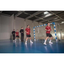 Handbalshort Voor Heren H500 9 Handbalshort Voor Heren H500 -Modekleding handbalshort voor heren h500 zwart grijs 2