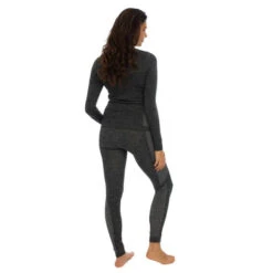 Heat Keeper Thermoset Dames Premium - Thermoshirt + Thermo Legging - Zwart -Modekleding heat keeper thermoset dames premium thermoshirt thermo legging zwart 2