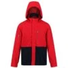 Regatta Heren Feelding Colour Block Waterdichte Bomber Jas (Echt Rood/Zwaar) -Modekleding heren feelding colour block waterdichte bomber jas echt roodzwaar