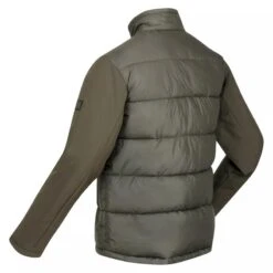 Regatta Heren Firmilien Lichtgewicht Pufferjack (Donkere Khaki) -Modekleding heren firmilien lichtgewicht pufferjack donkere khaki 3