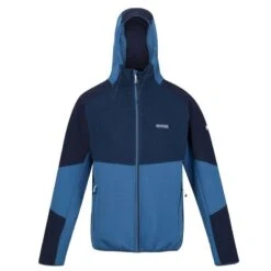 Regatta Heren Highton Pro Hooded Full Zip Hoodie (Maanlicht Denim/dynastieblauw)