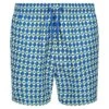 Regatta Heren Loras Geometrische Zwemshorts (Lapis Blauw)