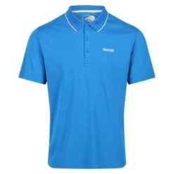 Regatta Heren Maverick V Actief Poloshirt (Keizerlijk Blauw)