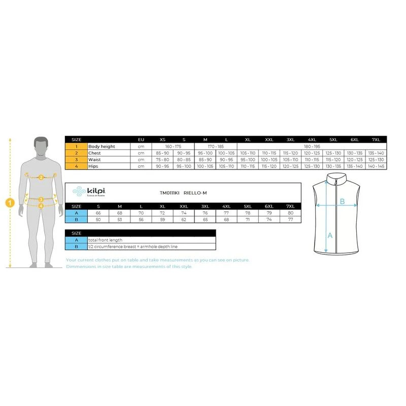 Heren Softshell Vest Kilpi RIELLO-M 7 Heren Softshell Vest Kilpi RIELLO-M - Afbeelding 5