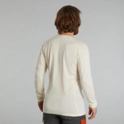 Herenshirt MT500 Merinowol Met Lange Mouwen Ongeverfd -Modekleding herenshirt mt500 merinowol met lange mouwen ongeverfd 2