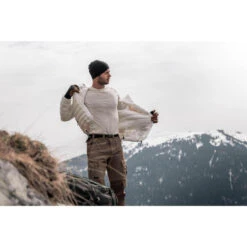 Herenshirt MT500 Merinowol Met Lange Mouwen Ongeverfd -Modekleding herenshirt mt500 merinowol met lange mouwen ongeverfd 5