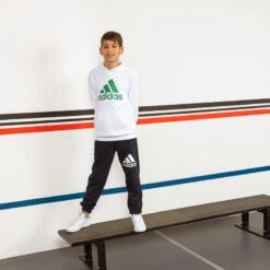 ADIDAS Hoodie Voor Kinderen Wit -Modekleding hoodie voor kinderen wit 9