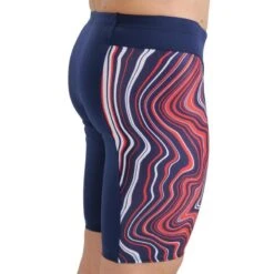 Arena Jammer Met Marmerprint - Marineblauw/Rood/Multi -Modekleding jammer met marmerprint marineblauwroodmulti 4