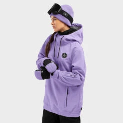 Jas Wintersport SIROKO W1-W Snowy Lavendel Dames -Modekleding jas wintersport siroko w1 w snowy lavendel dames 2