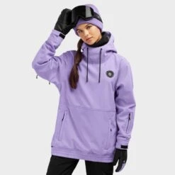 Jas Wintersport SIROKO W1-W Snowy Lavendel Dames