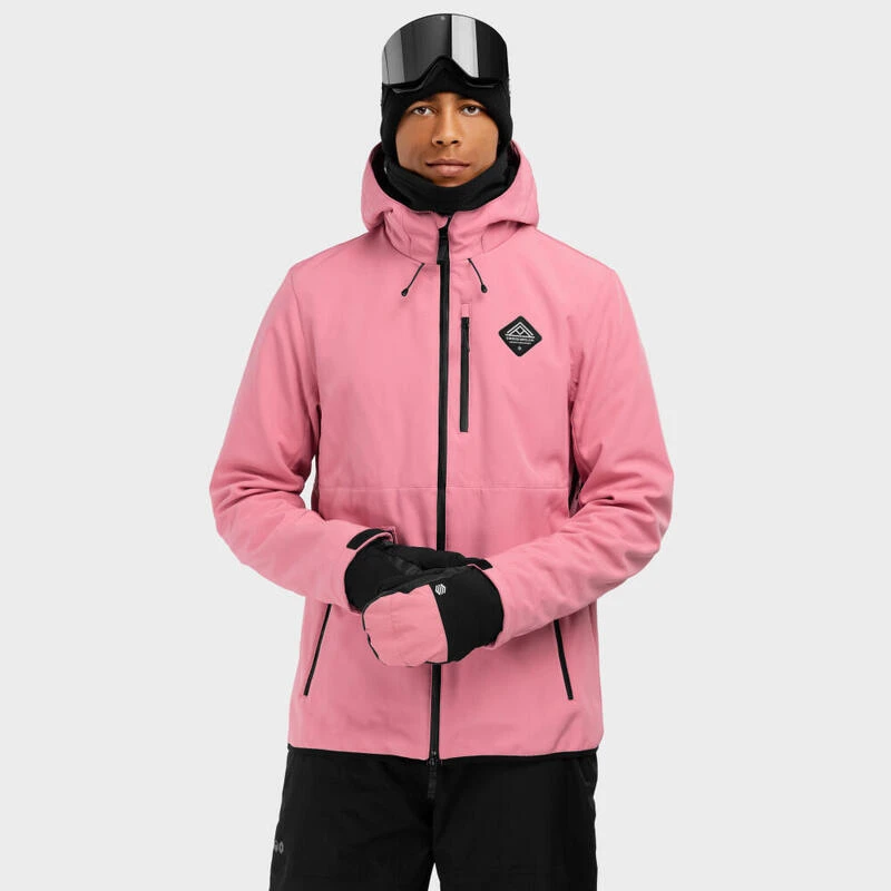 Jas Wintersport SIROKO W2 Lollipop Kauwgom Roze Heren 3 Jas Wintersport SIROKO W2 Lollipop Kauwgom Roze Heren