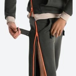 Decathlon Joggingbroek Voor Kinderen Makkelijk Aan Te Trekken Biokatoen Zwart -Modekleding joggingbroek voor kinderen makkelijk aan te trekken biokatoen zwart 5